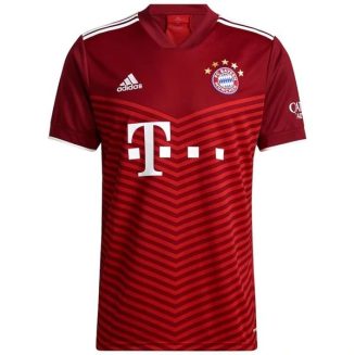 Fotbalové Dresy FC Bayern Mnichov Domácí Dres 2021-2022 – Krátký Rukáv