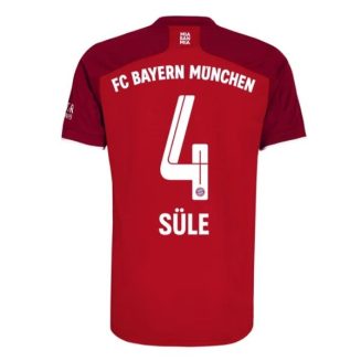 Fotbalové Dresy FC Bayern Mnichov Sule 4 Domácí Dres 2021-2022 – Krátký Rukáv