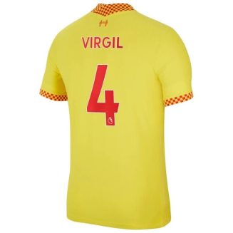 Fotbalové Dresy Liverpool Virgil 4 Alternativní Dres 2021-2022 – Krátký Rukáv