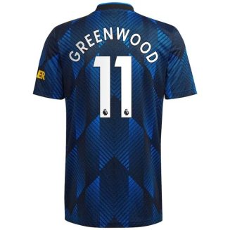 Fotbalové Dresy Manchester United Greenwood 11 Alternativní Dres 2021-2022 – Krátký Rukáv