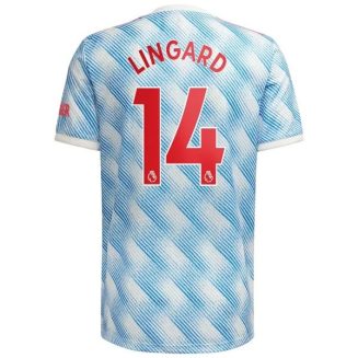 Fotbalové Dresy Manchester United Lingard 14 Venkovní Dres 2021-2022 – Krátký Rukáv
