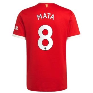 Fotbalové Dresy Manchester United Mata 8 Domácí Dres 2021-2022 – Krátký Rukáv